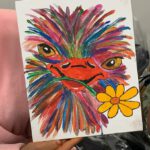 kleurrijke dieren gekke schilderen workshop
