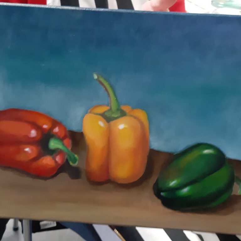 stilleven leren schilderen groente fruit cursus workshop koktales